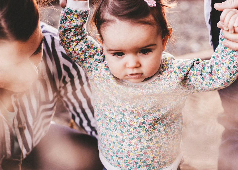 Les premiers pas de votre bébé