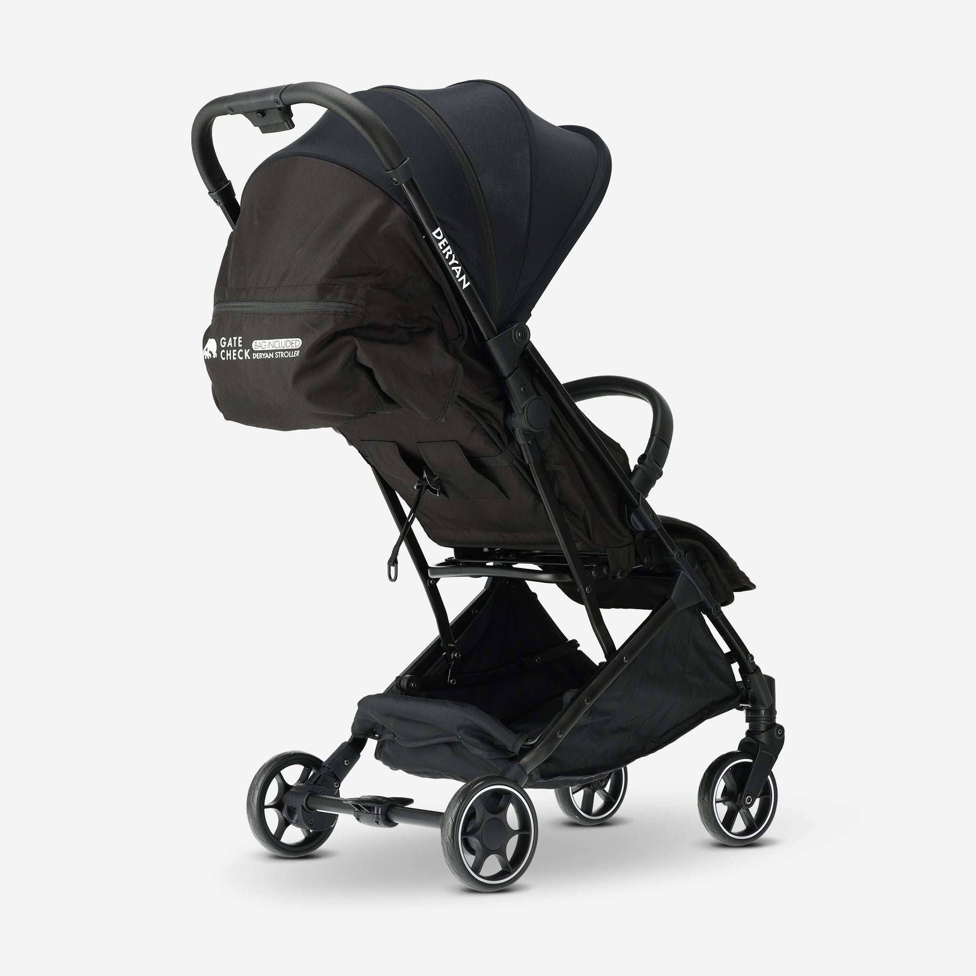 DERYAN Air-Buggy Black - La poussette de voyage ultime