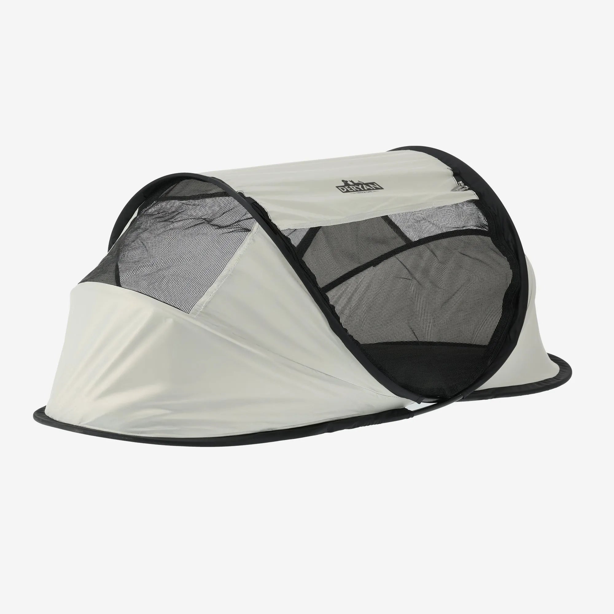 Deryan Dogs & Cats - Luxury Pop-Up Pet Travel-Cot - Parc à chiens - Système pop-up - Banc pliant - Maille extra épaisse - Medium