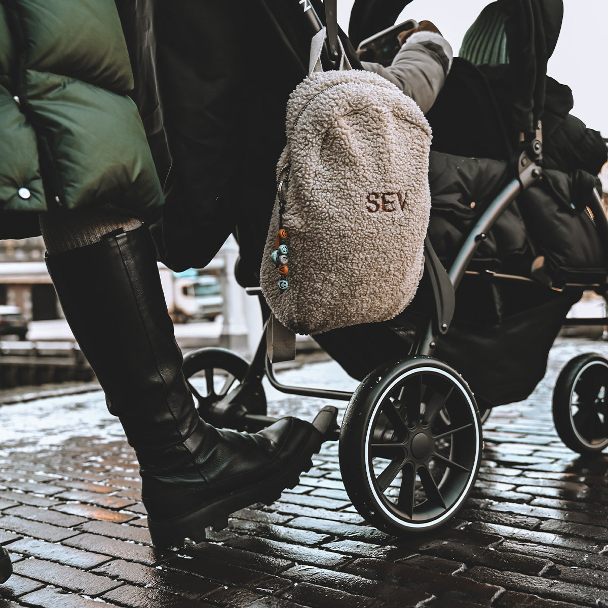 Elena Doppelbuggy schwarz