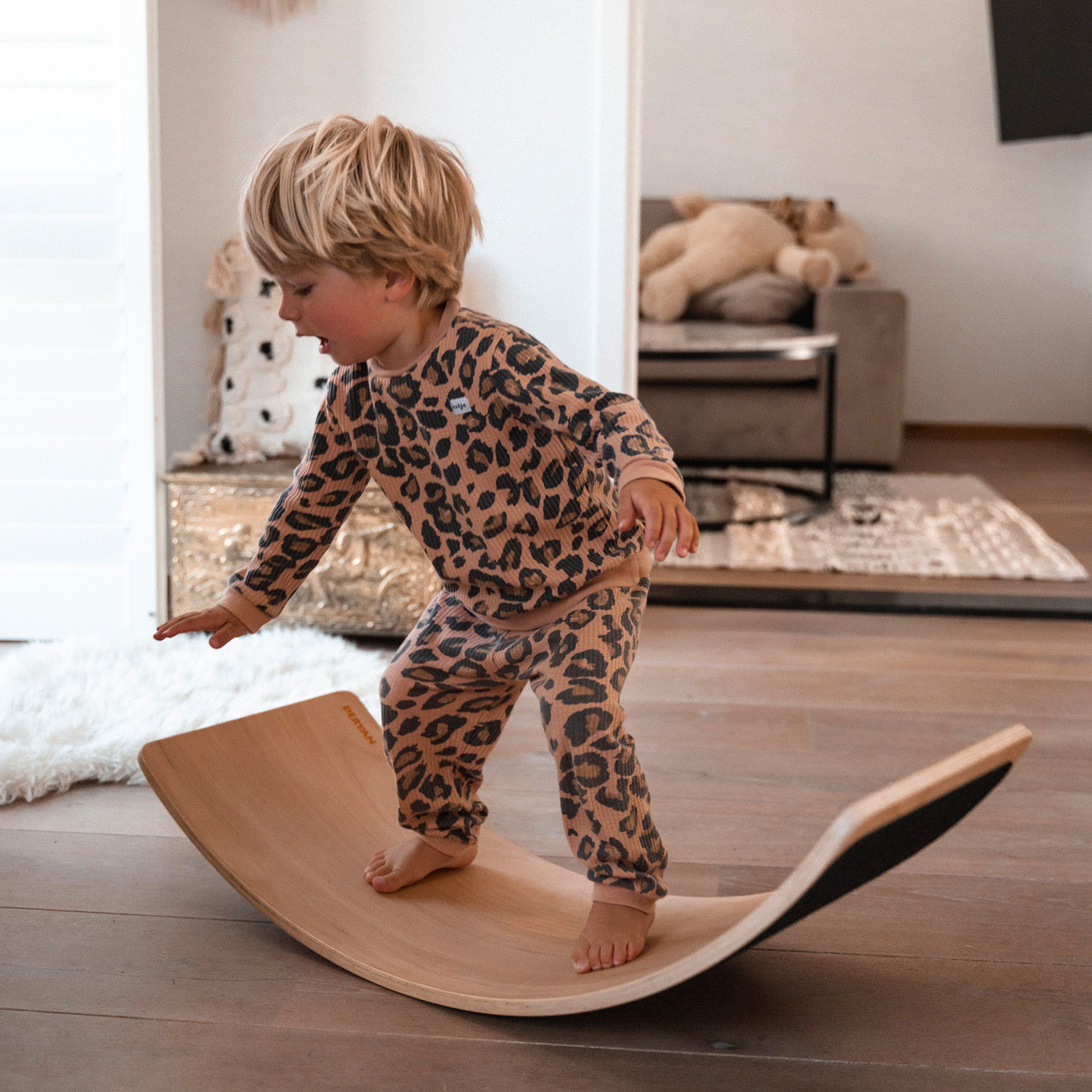 Balance Board Træ 80cm