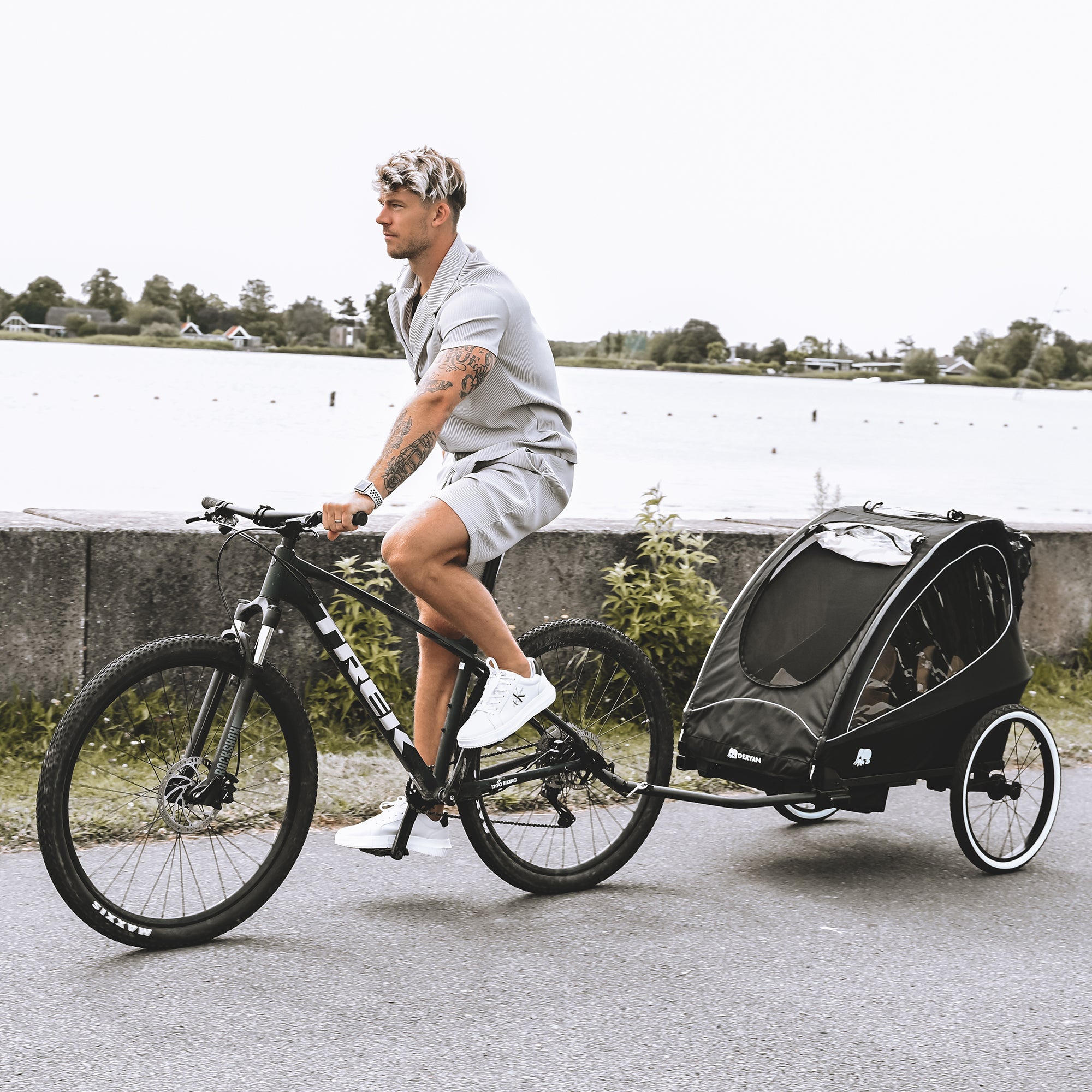 Remorque pour vélo - Barnevognon de jogging