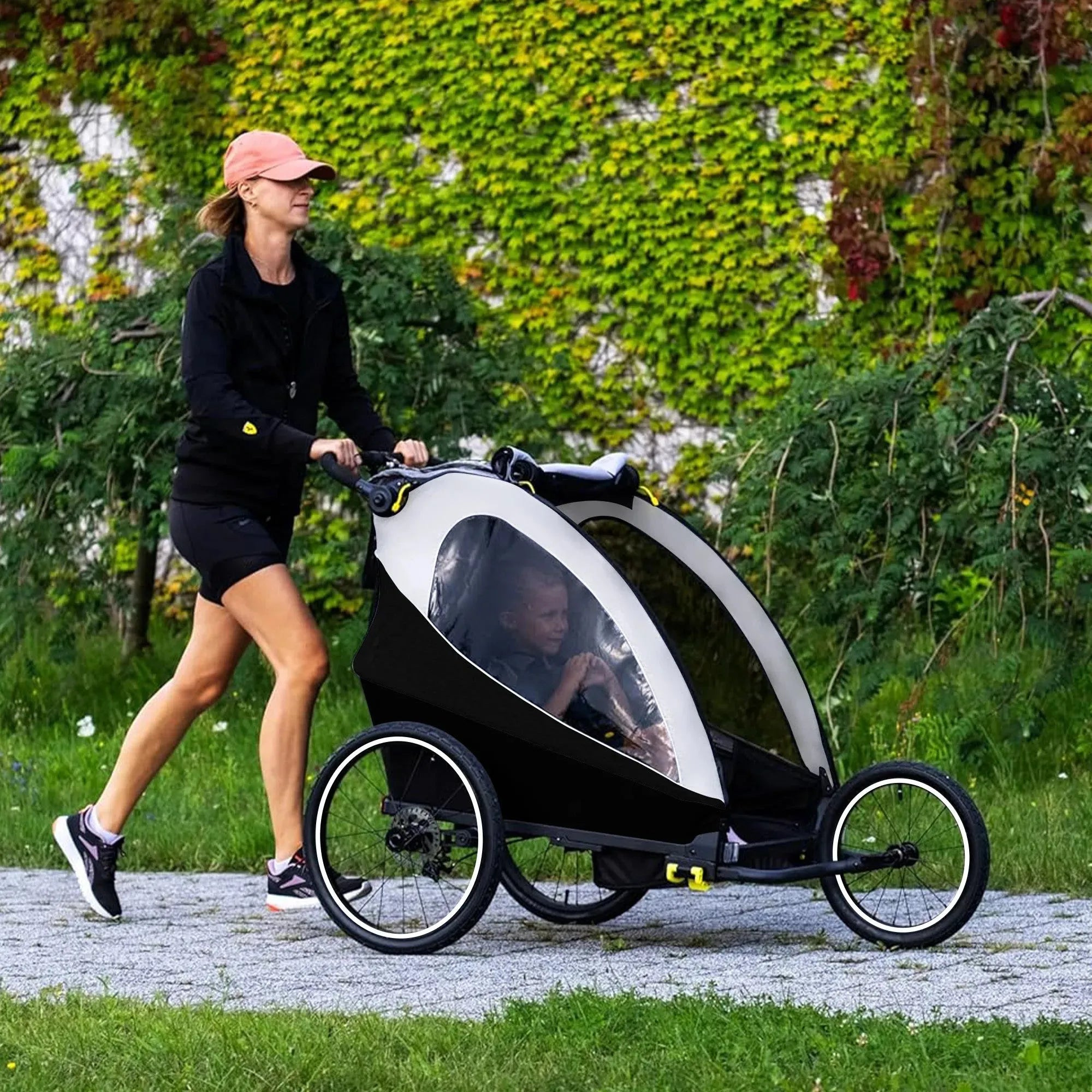 Fahrradanhänger - pram - jogging pram