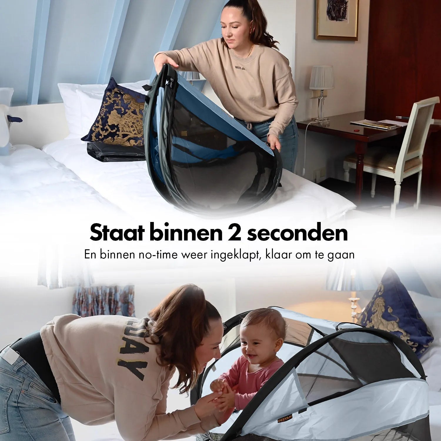 Baby Luxury Himmelsblå